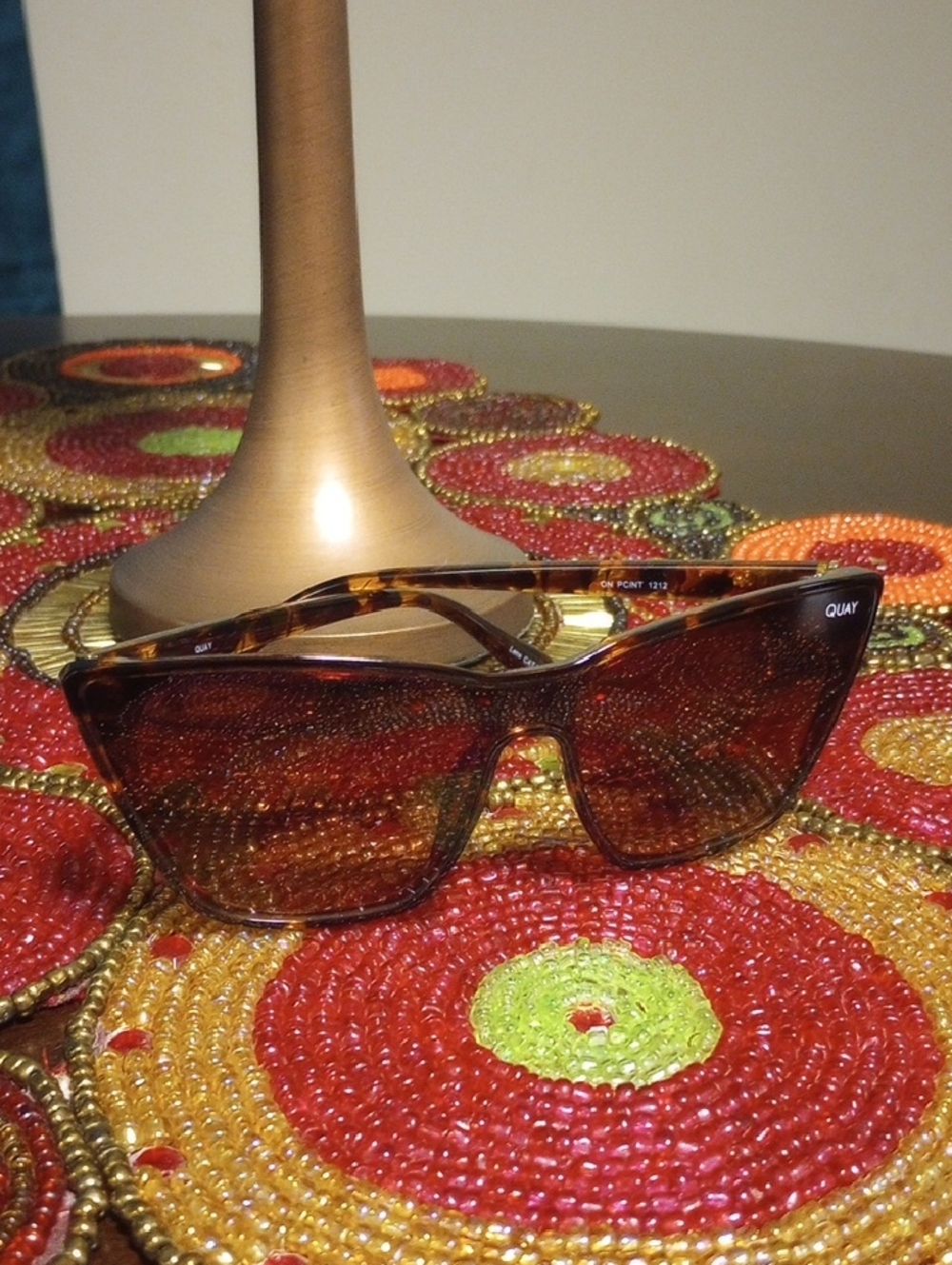 New On Point Sunglasses Brown